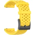 Miniatyrbilde 3 av 3: Nytt silikonarmbånd sportsarmbånd for Suunto 9 & Suunto 7 - Gult L (24 mm)