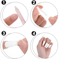Miniatyrbilde 4 av 5: Matte Akryl Falske Negler Tips Kit Set 100 Stykker Falske Fingernegler Forlengelse Lang  Kiste Ballerina Full Dekning DIY Dekorasjoner white