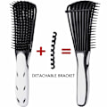 Miniatyrbild 5 av 5: 2-pack avborstningsborstar för lockigt hår, texturerat 3a till 4c lockar för vått/torrt/långt tjockt lockar, glänsande lockar exfoliator
