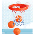 Miniatyrbild 2 av 5: Baby Badleksaker Basketkorg & Mini Bollar Set för Småbarn Pojkar Flickor, Badkar Lekset