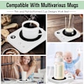 Miniatyrbild 5 av 5: Värmare för kaffemugg, smart värmare för kaffemugg, värmare för kaffemugg med automatisk avstängning, (kopp ingår ej)