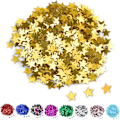 Miniatyrbilde 1 av 4: Edle stjernekonfetti gull, stjernekonfetti, akryl stjerne spredt dekorasjon, bordkonfetti, borddekorasjon glitter, bursdag, bryllup, gavedekorasjon Gold