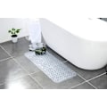 Miniatyrbilde 4 av 5: Badekarmatte 30% Ekstra Lang Dusjmatte Sklisikker Anti-Skli Badematte med 200 Sugkopper, 16 x 40 tommer Transparent Clear 16 x 40 in