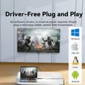 Miniatyrbilde 4 av 5: ESSAGER HDMI til Type-C 4K 30Hz Videoadapter Aluminiumlegeringskonverter