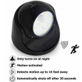 Miniatyrbild 3 av 3: Utomhusvägglampa med rörelsesensor LED-utomhuslampa Sladdlös batteridriven lampa 360 graders rotation och lutning