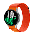 Miniatyrbillede 2 af 5: Kompatibel med Galaxy Watch 5 / 5 Pro / 4 Rem Justerbar Nylon Spænde Orange