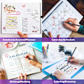Miniatyrbillede 5 af 5: Journal Planner Penne - Farvede Penne - Fine Point Markører - Fine Tip Tegnepenne - Porøse Fineliner Pen til Journaling Skrivning
