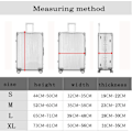 Miniatyrbillede 5 af 5: Rejsetaskebeskyttelse til bagagekuffert, der passer til 18-32 tommer bagage compass L