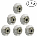 Miniatyrbillede 5 af 5: 6 stk. Polycarbonat CNC 3D-printer udskiftningslejer, der er kompatible med CR-7, CR-8, CR-10, CR10S, 3 Pro Clear