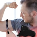 Miniatyrbilde 4 av 5: Fettmåler, [2 i 1] Personlig fettmåler med skyvelære med målebånd og fettdiagrammer Fitness, nøyaktig målebånd Hold helseanalysator