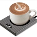 Miniatyrbillede 1 af 5: Kaffe Kop Varmer, Skrivebord Kaffe Varmer med Lys, Drikke Varmer Plade Elektrisk Smart Kop Varmer Pad, US 110V