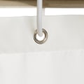 Miniatyrbilde 3 av 4: Dusjforheng i stoff - 72 x 72 tommer, for baderom 72''x72'' White