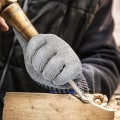 Miniatyrbilde 2 av 5: Anti-kutt hansker arbeids hansker, Anti-kutt kjøkkenhansker (Lx1stk)