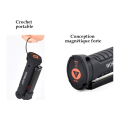 Miniatyrbillede 3 af 4: Multifunktionel lygte med magnet COB arbejdslys USB foldbar opladning udendørs hjemmetøj (lille)