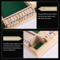 Miniatyrbilde 3 av 4: Deluxe 4-spiller Shut The Box Trettbrett Spill Klassisk Terning Brettspill