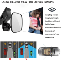 Pikkukuva 2 / 5: Baby Car Mirror, 360° pyörivä auton taustapeili, Baby Rear View Mirror with Clip, Baby Monitoring for Wide View (8.8 * 5.6cm)