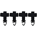 Miniatyrbild 1 av 5: 4-pack nylonhandskarhållare taktisk utrustning handskrem justerbar arbetshandskehållare