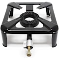 Miniatyrbilde 2 av 5: Utendørs gasskomfyr 40*40*16 cm 8500W stålkomfyr for camping, fritid, fotturer, propan/butan bruk