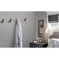 Miniatyrbillede 5 af 5: Sort håndklæde krog SUS 304 rustfrit stål moderne sort væg krog Heavy Duty Robe Hook
