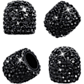 Miniatyrbillede 1 af 5: 4 STK Bling Diamant Bildækventil Hætter, Rhinestone Dækventil Dæksel Universal Bildækventil Stamme Støvhætter Tilbehør