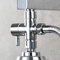 Miniatyrbilde 2 av 5: Solid Messing 3-veis Ventil G1/2\" Hånddusj Dusjkomponenter Universell Tilkobling, Krom DSF007 set 2