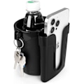 Miniatyrbillede 1 af 5: Tre-i-én cykel kopholder, med mobiltelefon nøgleholder, cykel vandflaskeholder, egnet til cykler, motorcykler, scootere