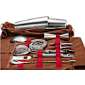 Miniatyrbillede 3 af 5: Bartender Kit Bag - Bærbar Rejse Cocktail Shaker Sæt i Blå blue