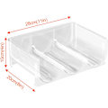 Miniatyrbillede 2 af 5: 2 stk. flaskeholder, stabelbar plastikflaskeholder til 6 flasker vin eller andre drikkevarer