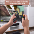 Miniatyrbild 3 av 5: Tumgreppset, kontrolltumgreppskydd, joystickersättningslock tumgrepp kompatibelt PS3 PS5 XBOXONE-kontrollertillbehör - 8 stycken