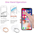 Miniatyrbilde 5 av 5: Transparent Mobiltelefon Ringholder, 2 stk. Telefonstativ, 360 Graders Rotasjon Hjerte med Diamant Mobiltelefon Ringstøtteholder