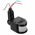 Miniatyrbillede 1 af 5: LED-sikkerhedslys AC 85V-220V Infrarød PIR-bevægelsessensordetektorswitch til belastningslys