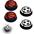 Miniatyrbillede 1 af 5: 3D Thumbstick-hætter Grip-sæt Aim Assist Caps til XBOX/360/ONE Controller Tilbehør PS4 PS5 Controller Tilbehør, Stick Tilbehør set 3