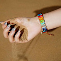 Miniatyrbillede 2 af 5: 7 Chakra armbånd til kvinder med ægte sten læder wrap helbredende perle armbånd kvinder mænd Boho venskabssmykker