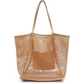 Miniatyrbild 1 av 4: Mesh Beach Tote Damväskor Axelväska