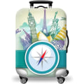 Miniatyrbild 1 av 5: Resväska Skydd Bagage Väska Skydd Passar för 18-32 Tums Resväskor compass M