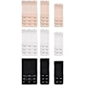 Miniatyrbilde 1 av 5: 9 stk elastisk forlengersett - BH-stroppforlengere i 3 farger