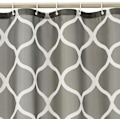 Miniatyrbilde 2 av 5: Dusjforheng i stoff - 72 x 72 tommer, for baderom 72''x72'' Dark Gray Moroccan