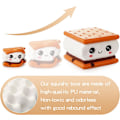 Miniatyrbillede 2 af 5: Kager Chokolade Sandwich Cookies Cookies Pizza Kawaii Blød Langsom Stigning Smagsstoffer Fødevarer Brød Stressreduktion Børnelegetøj