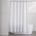 Miniatyrbilde 5 av 5: Dusjforheng i stoff - 72 x 72 tommer, for baderom 72''x72'' Gray Art Deco