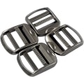 Miniatyrbillede 1 af 4: 10 stk. 1 tommer metal zinklegering stigelås skyder justerbar webbing frigivelses spænde
