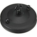 Miniatyrbild 1 av 4: Rose Hook Tray Kandelaber Tak Sugkopp Chassi Ljus Tillämpliga Tillbehör DIY Idéer (Svart)