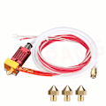 Miniatyrbillede 5 af 5: 3D-printerdysekit MK8 Hotend-kit Kompatibel med Alfawise U20 U30 Creality Ender 3 Samlet MK8 Ekstruder Hot End-kit