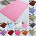 Miniatyrbillede 3 af 3: Bademåtte Memory Foam Bademåtte, Skridsikker Absorberende Super Blød Mikrofiber Bademåttesæt