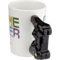 Miniatyrbilde 3 av 5: GAME OVER Spillkontroller Keramisk Formet Håndtak Krus, Te Kaffe Varme Drikker, Dekorativ Gaveeske