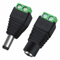 Pikkukuva 1 / 5: 12V DC -virtajohdin 5,5 mm x 2,1 mm, CENTROPOWER (10 x uros + 10 x naaras) virtapistoke