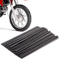 Miniatyrbild 1 av 5: 72 st ekerbeskydd ekrar hudskydd wraps fälg wraps för universell motorcykel motocross dirtbikes cykel Black