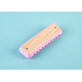 Miniatyrbild 2 av 5: Blues Harmonica | 10-håls trämusikinstrumentleksak för barn pojke flicka Pink 1.7 x 1 x 5.7 inches