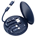 Pikkukuva 1 / 5: Monipuolinen USB-latausadapterikaapeli, USB C - Lightning-adapterilaatikko (sininen) blue