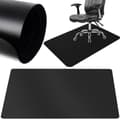 Gulvbeskyttelsesmåtte til stol / Stolemåtte - 90x130cm black