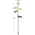Miniatyrbilde 4 av 4: Solcellelamper utendørs, hageutendørsbelysning med blomster og bredere solcellepanel